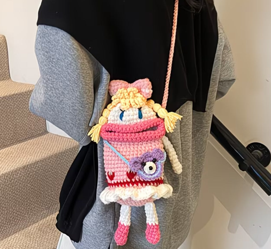 Ugly Doll Crochet Purse