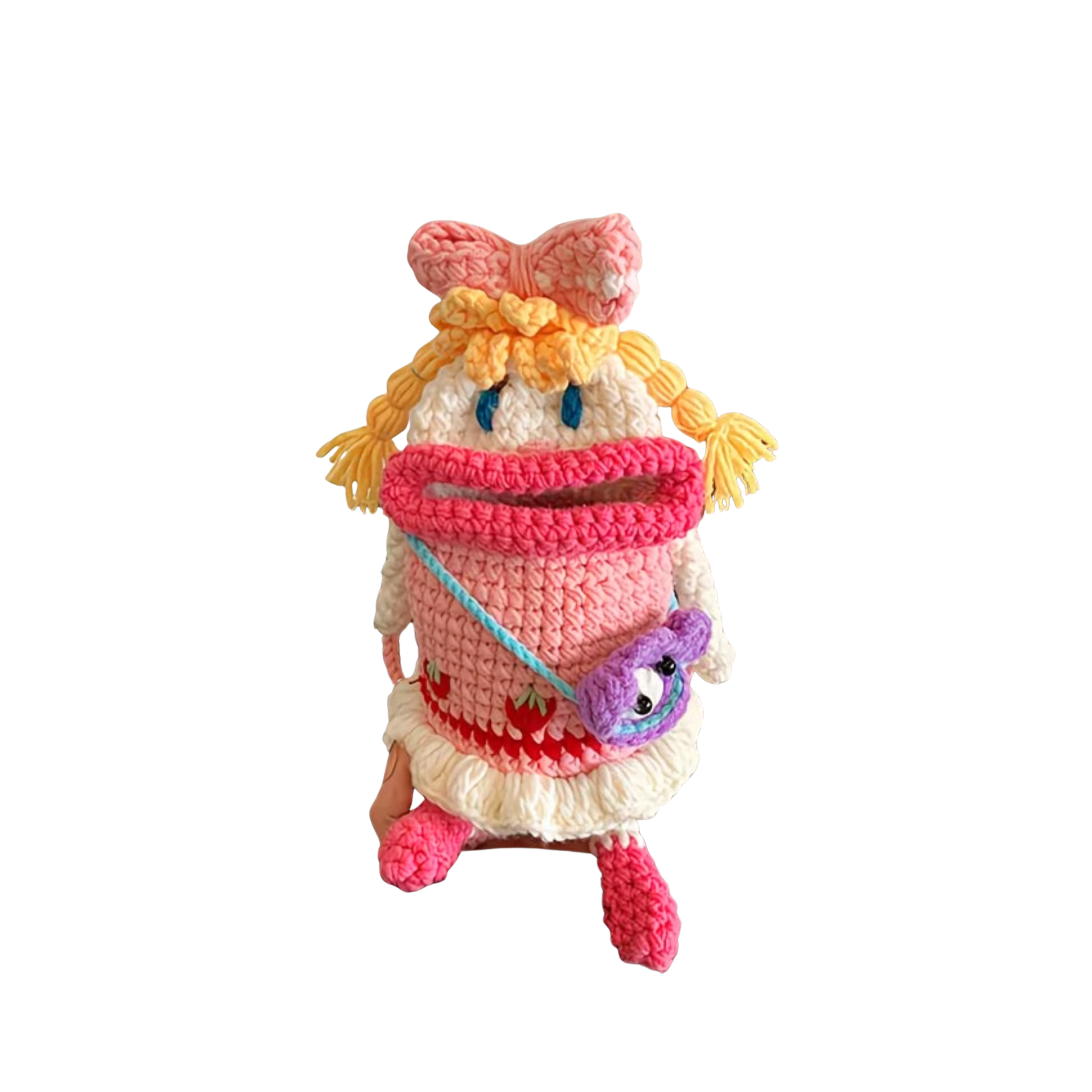 Ugly Doll Crochet Purse