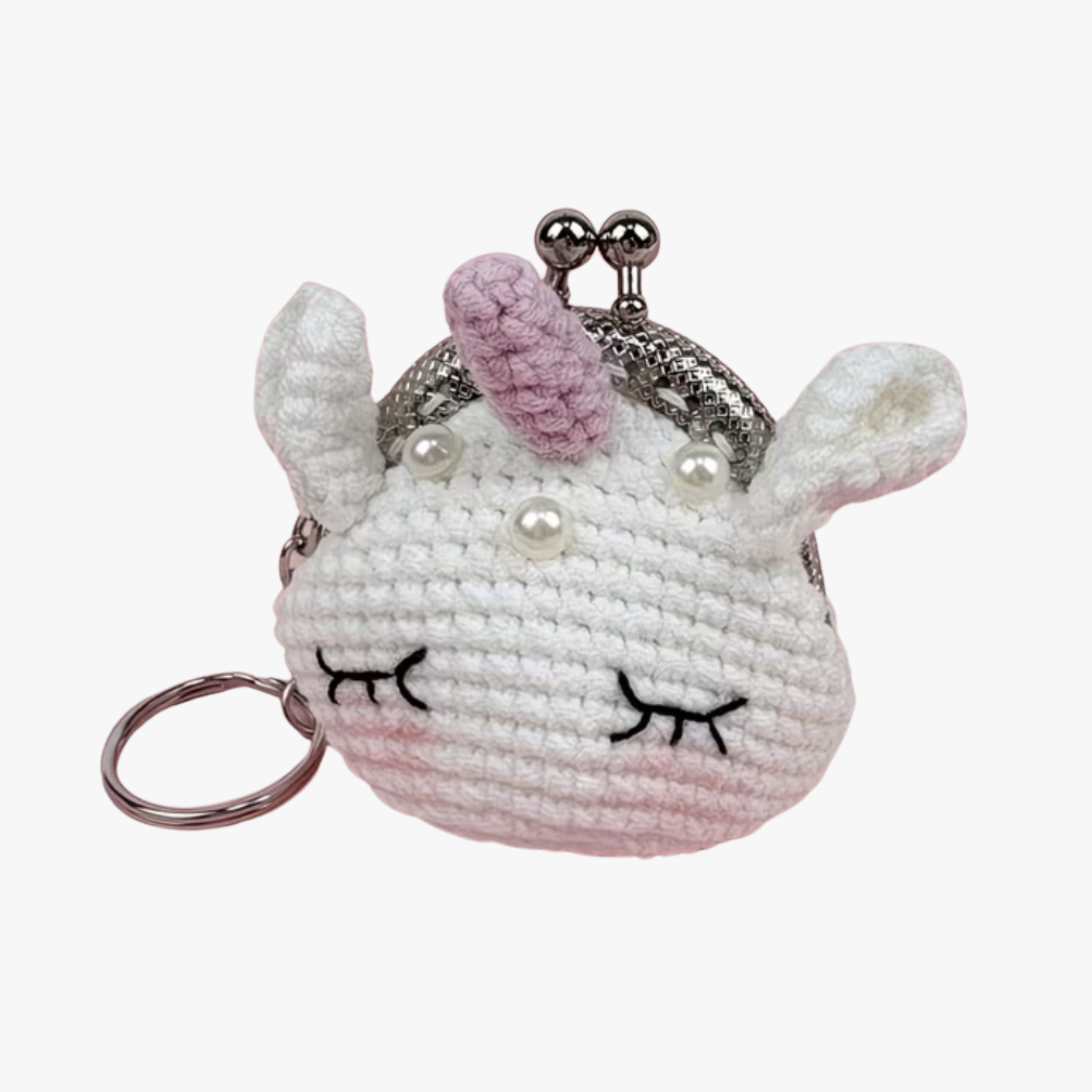 Crochet Unicorn Change Purse