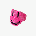 Beaded Smiley Ring