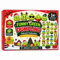 Grinch Dumpling Advent Calendar