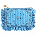 Bandana Ruffle Pouch