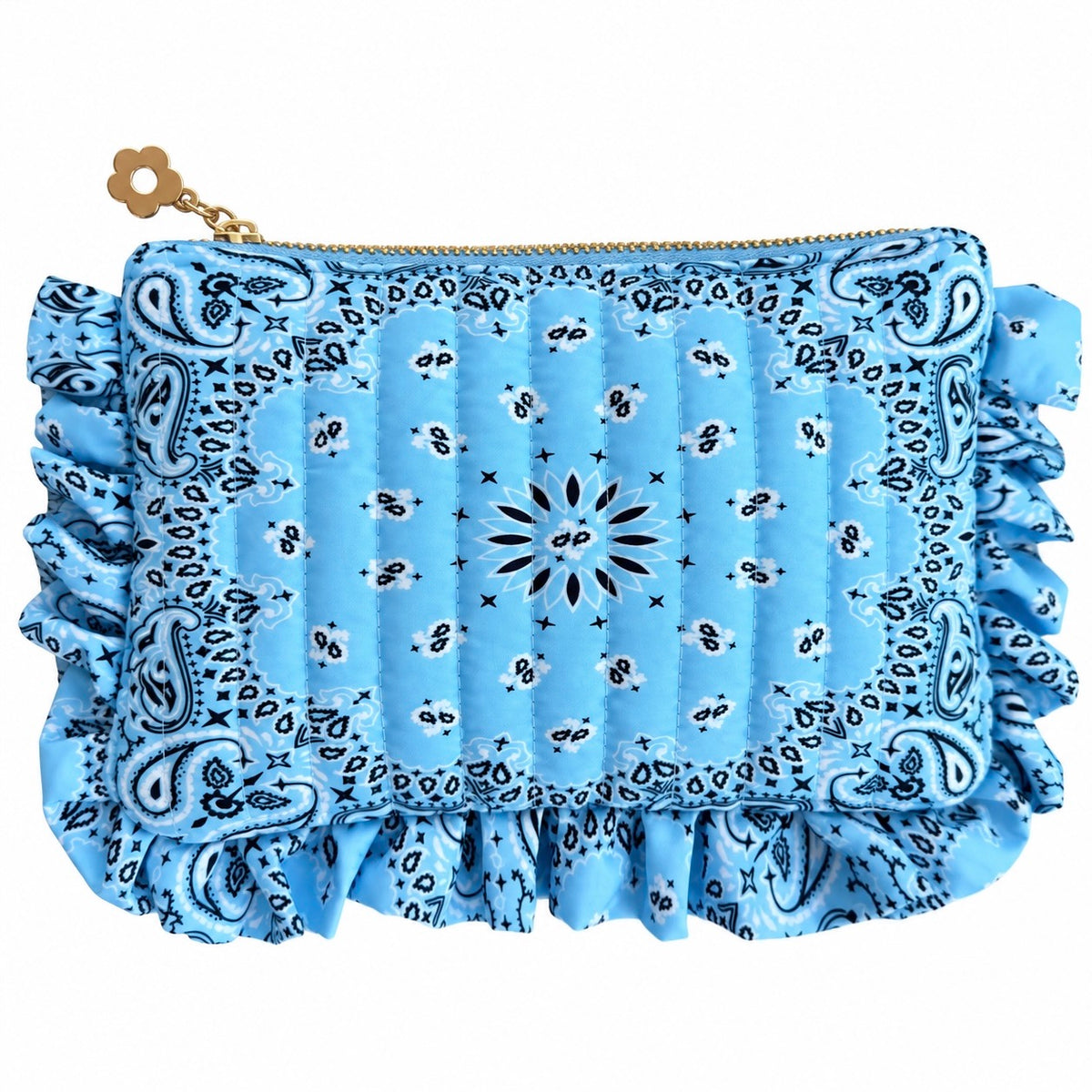 Bandana Ruffle Pouch