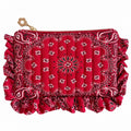 Bandana Ruffle Pouch