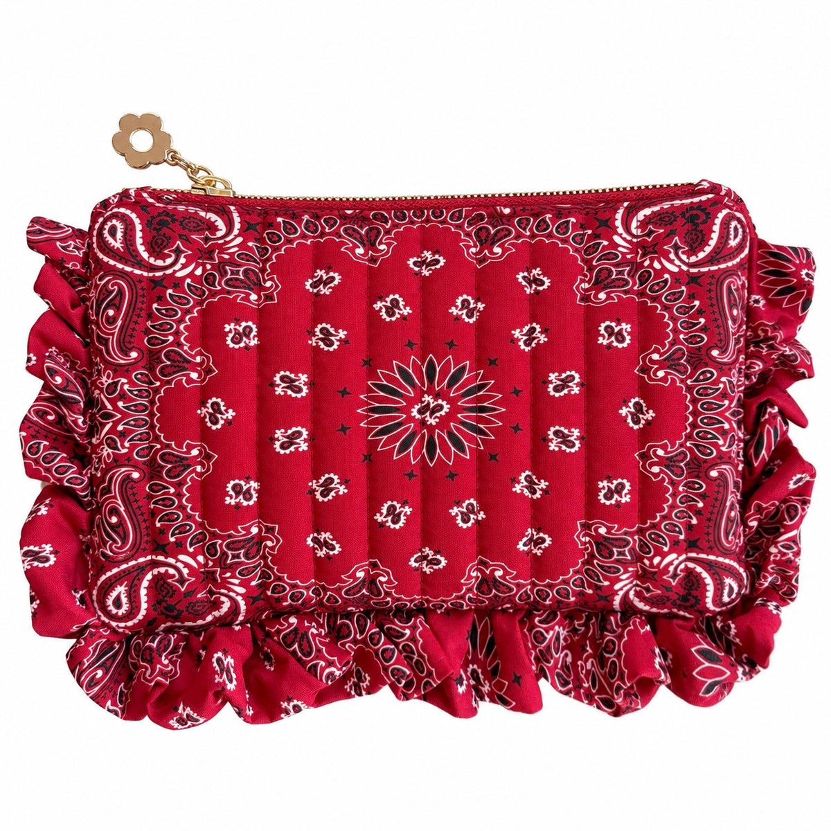 Bandana Ruffle Pouch
