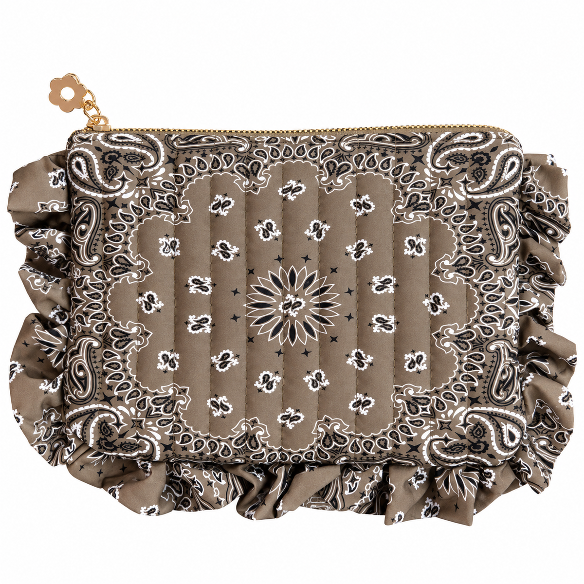 Bandana Ruffle Pouch