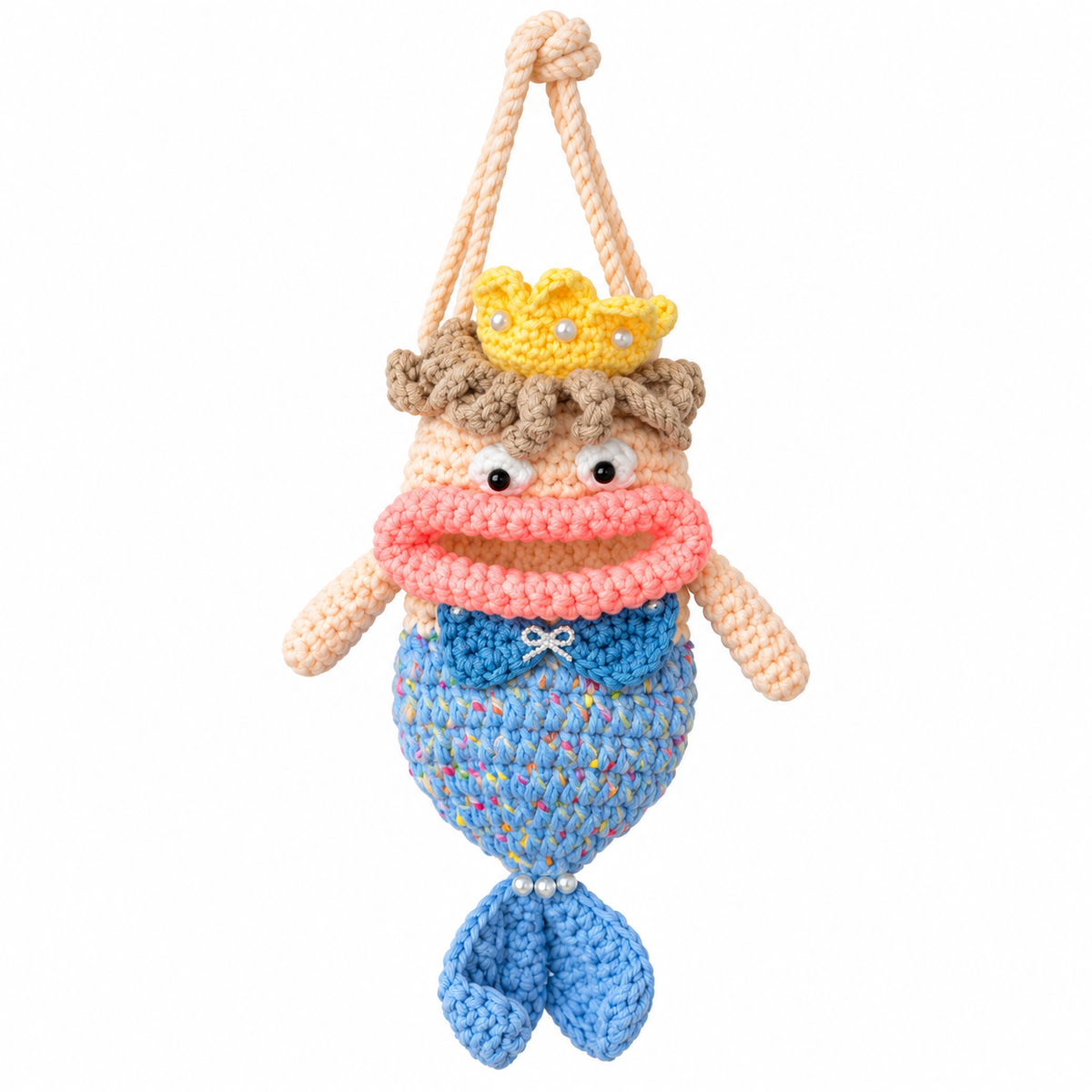 Ugly Doll Crochet Purse